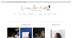 Desktop Screenshot of cucinalibriegatti.com